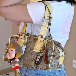 Coach Boston Shoulder Bag Rare